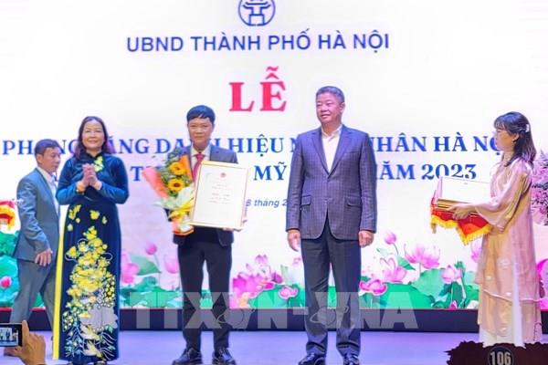 Hà Nội công nhận 42 nghệ nhân ngành thủ công mỹ nghệ năm 2023