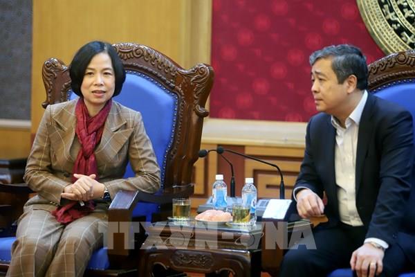 Tổng Giám đốc TTXVN làm việc với Thường trực Tỉnh ủy tỉnh Thái Bình 