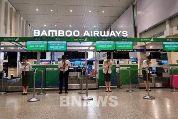 Bamboo Airways triển khai dịch vụ mặt đất tại sân bay Tân Sơn Nhất từ 1/3