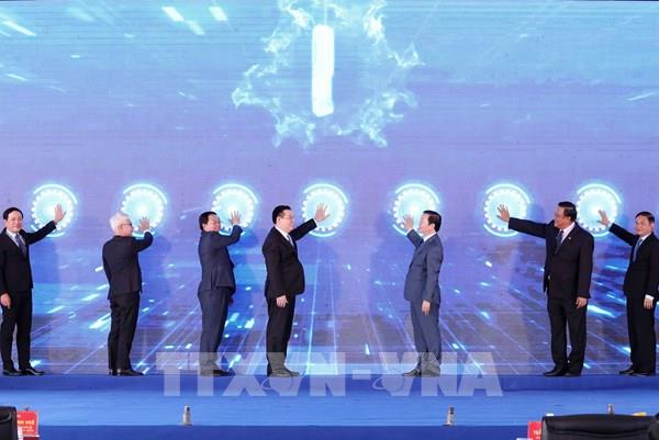 Chủ tịch Quốc hội Vương Đình Huệ dự khánh thành Khu công nghiệp, Đô thị và Dịch vụ Becamex VSIP Bình Định