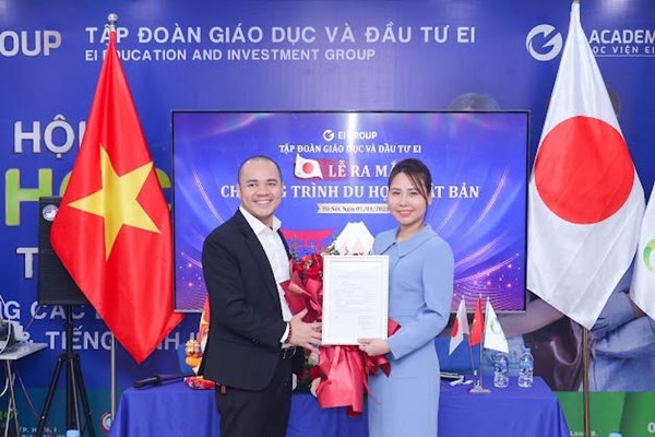Tập đoàn Giáo dục và Đầu tư EI ra mắt 2 dự án du học