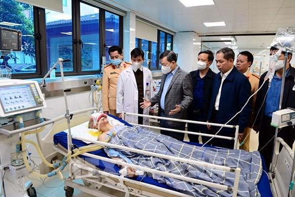 Hai nạn nhân vụ tai nạn giao thông tại Tuyên Quang được chuyển về Bệnh viện Hữu nghị Việt Đức