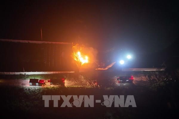 Cháy lớn ở Thường Tín, Hà Nội, 3 người bị thương