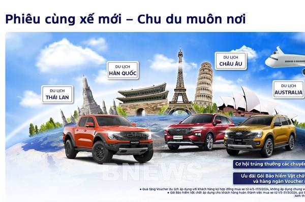 Ford Việt Nam triển khai chương trình “Phiêu cùng xế mới, Chu du muôn nơi”