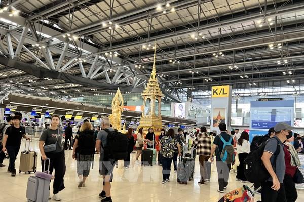 Du khách quốc tế đến Thái Lan vượt mốc 23 triệu lượt