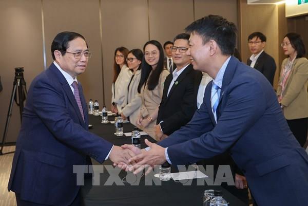 Thủ tướng Phạm Minh Chính làm việc với giới khoa học, doanh nhân New Zealand