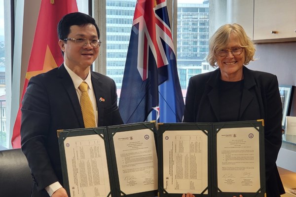 Việt Nam và New Zealand sẽ áp dụng chứng nhận kiểm dịch điện tử