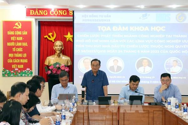 Tp. Hồ Chí Minh thiếu “sếu đầu đàn” trong phát triển công nghiệp