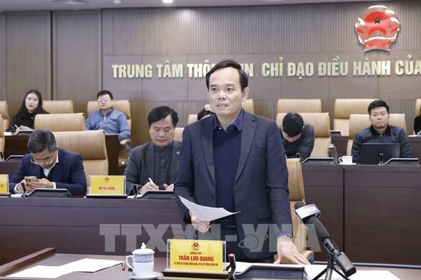 Kết luận của Phó Thủ tướng Trần Lưu Quang tại buổi làm việc với 03 địa phương