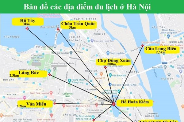 Xây dựng hệ thống bản đồ số du lịch thông minh thành phố Hà Nội