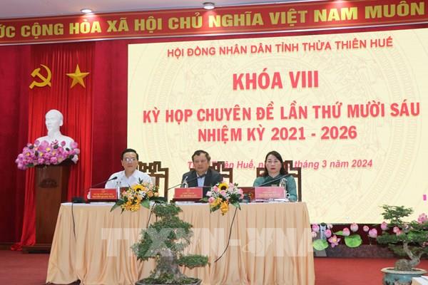 Đề nghị công nhận khu vực tỉnh Thừa Thiên - Huế dự kiến thành lập thành phố trực thuộc Trung ương