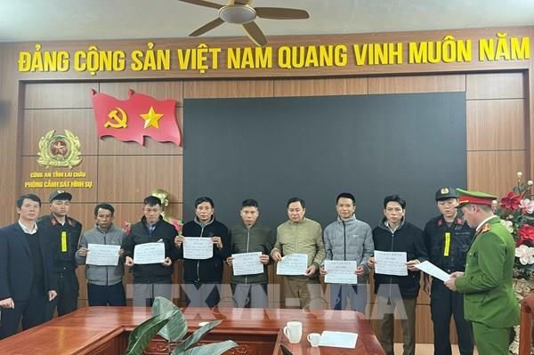 Bắt 7 đối tượng trong vụ khai thác vàng trái phép khiến một người tử vong ở Lai Châu