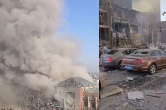 Nổ lớn tại miền Bắc Trung Quốc