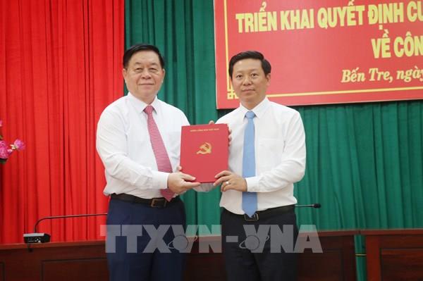 Đồng chí Trần Thanh Lâm giữ chức Phó Bí thư Tỉnh ủy Bến Tre