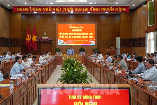 Đồng Tháp đạt và vượt nhiều chỉ tiêu về xây dựng Đảng