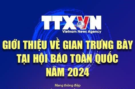 Giới thiệu về gian trưng bày của TTXVN tại Hội Báo toàn quốc năm 2024