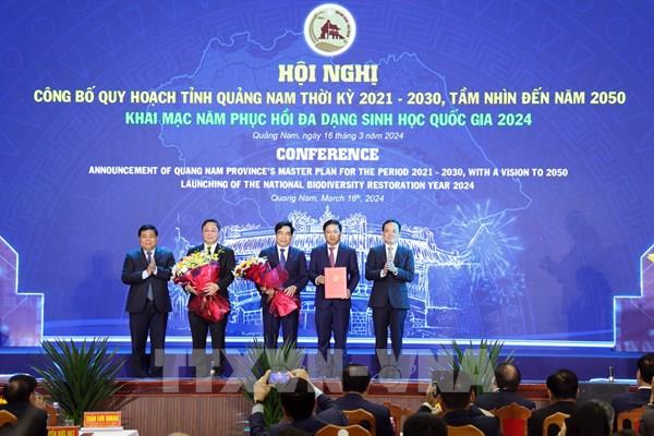 Công bố Quy hoạch tỉnh Quảng Nam