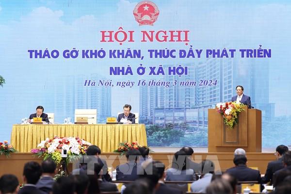 Thủ tướng Phạm Minh Chính: Phát huy hết khả năng, tâm huyết phát triển nhà ở xã hội đúng nghĩa