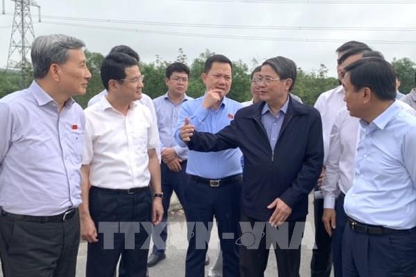 Phó Chủ tịch Quốc hội giám sát các dự án cao tốc tại Quảng Trị và Thừa Thiên Huế