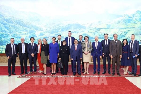 Thủ tướng Phạm Minh Chính tiếp Đoàn doanh nghiệp hàng đầu Hà Lan