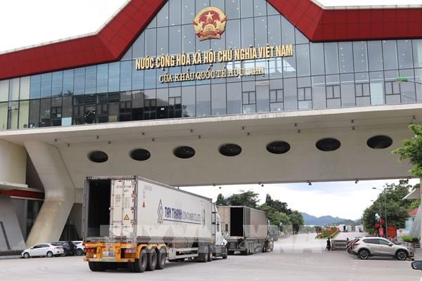 Tăng thời gian thông quan qua cửa khẩu quốc tế Hữu Nghị