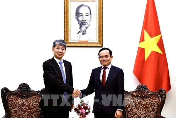 Phó Thủ tướng Trần Lưu Quang tiếp Phó Tổng Giám đốc IAEA