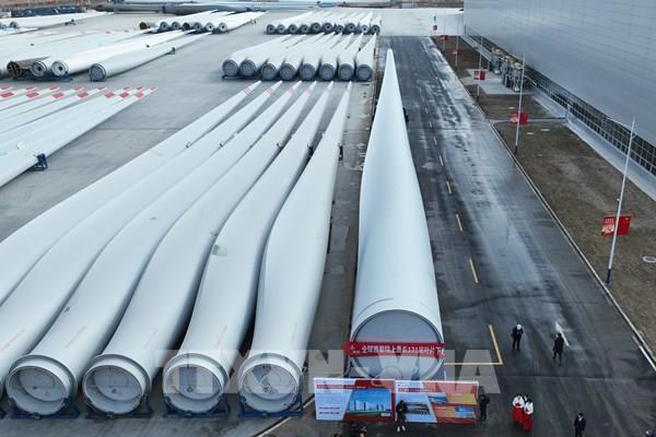 Trung Quốc sản xuất cánh turbine gió dài nhất thế giới