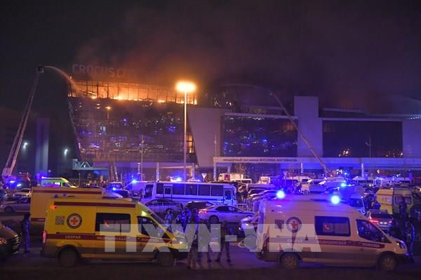 Vụ tấn công tại Moskva: Hơn 40 người thiệt mạng