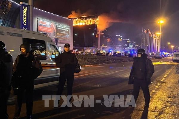 Vụ tấn công tại Moskva: Tổng thống Nga tuyên bố 24/3 là ngày quốc tang