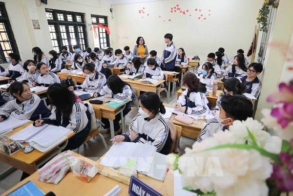 Hà Nội tổ chức khảo sát học sinh lớp 12 vào ngày 5 và 6/4