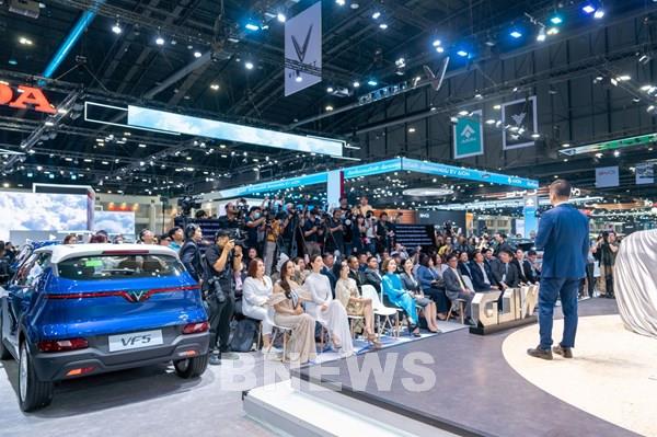 VinFast giới thiệu dải xe điện hoàn chỉnh tại Triển lãm Ô tô Quốc tế Bangkok