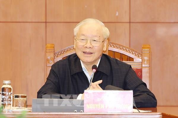 Phát biểu của Tổng Bí thư về công tác nhân sự: Ba cột trụ dựng lên bộ máy nhân sự vững mạnh của Đảng