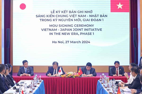Khởi động Sáng kiến chung Việt Nam – Nhật Bản trong kỷ nguyên mới 