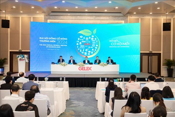 ĐHĐCĐ 2024 Tập đoàn GELEX diễn ra thành công