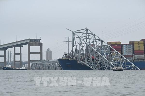 Vụ sập cầu ở Mỹ: Chính phủ cấp kinh phí khẩn cấp ban đầu 60 triệu USD bắt đầu xây lại cầu