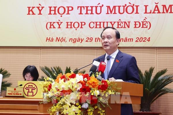 HĐND thành phố Hà Nội quyết nghị điều chỉnh Kế hoạch đầu tư công năm 2024 