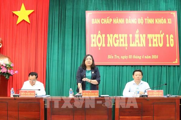 Bến Tre triển khai đồng bộ giải pháp phòng, chống thiếu nước và xâm nhập mặn