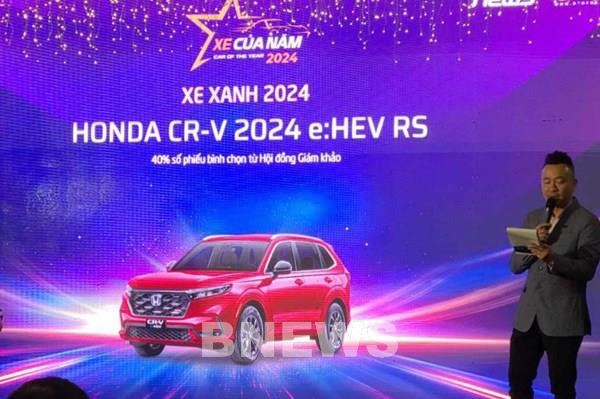 Honda CR-V e:HEV RS và Civic RS được vinh danh tại "Xe của Năm 2024"