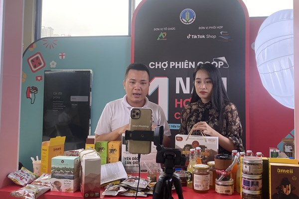 Livestream quảng bá sản phẩm nông nghiệp xanh