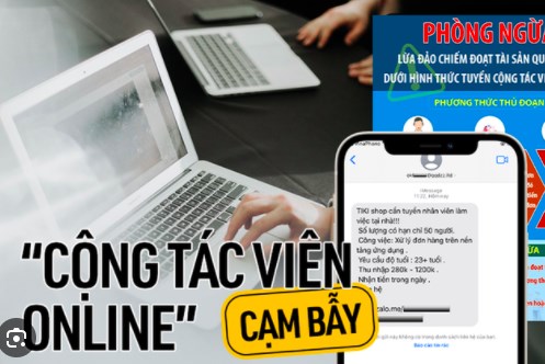Cảnh giác trước chiêu trò lừa đảo làm cộng tác viên online