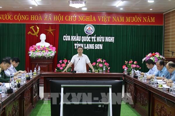 Gấp rút mở rộng đường vận chuyển chuyên dụng cửa khẩu Hữu Nghị