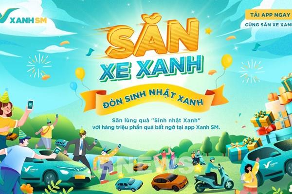 Xanh SM tung ưu đãi đến 7 tỷ đồng trong tháng chào sinh nhật