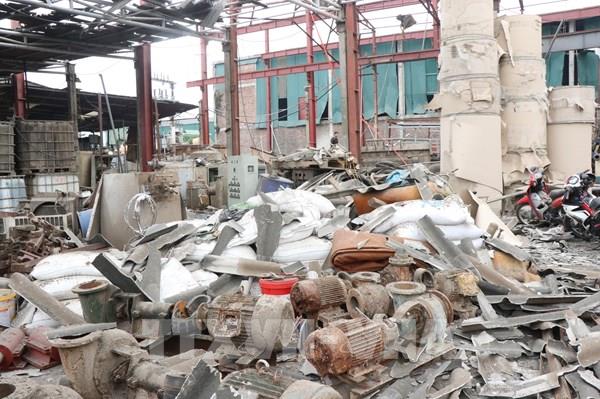 Điều tra nguyên nhân vụ nổ tại Cụm công nghiệp Phú Lâm, Bắc Ninh