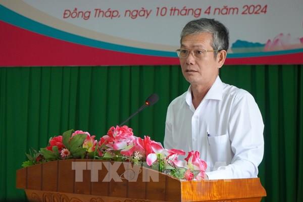 Ông Đinh Văn Dũng giữ chức Chủ tịch Ủy ban Mặt trận Tổ quốc Việt Nam tỉnh Đồng Tháp