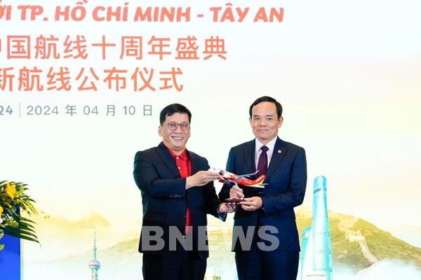 Vietjet công bố đường bay mới Tp. Hồ Chí Minh – Tây An (Trung Quốc)