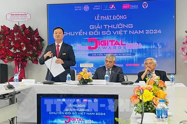 Phát động bình chọn Giải thưởng Chuyển đổi số Việt Nam năm 2024