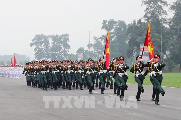 Tổng duyệt diễu binh, diễu hành trong Lễ kỷ niệm Chiến thắng Điện Biên Phủ