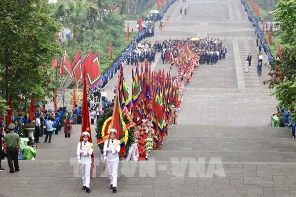 Những hình ảnh Dâng hương Giỗ tổ Hùng Vương 2024