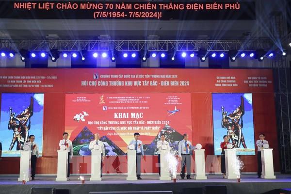 Khai mạc Hội chợ Công Thương khu vực Tây Bắc - Điện Biên