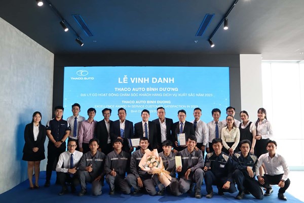 THACO AUTO vinh danh các đại lý chăm sóc khách hàng và dịch vụ xuất sắc